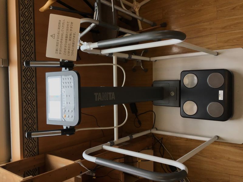 体成分分析装置InBody（クリックで拡大表示）