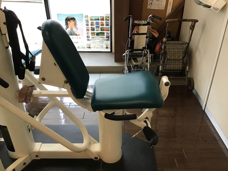 レッグエクステンションの画像